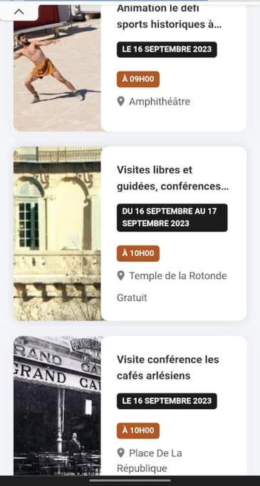 Beau Climatise/wifi, Proche Arenes Et Gare Apartment Arles