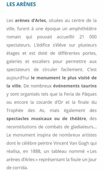 Beau Climatise/wifi, Proche Arenes Et Gare Apartment Arles